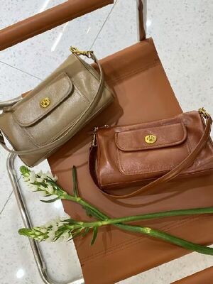 Vintage Bag Top-grain Full-grain Cowhide genuine leather shoulder bag Crossbody Bag Work Bag underarm bag women's fashion bag Wholesale