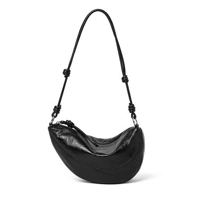 Top-Grain Oil-Waxed Cowhide Cloud-Shaped Dumpling Bag  Fashion Bags for Women genuine leather shoulder bag crossbody bag underarm bag wholesale