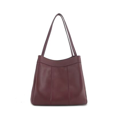 Top-Grain Cowhide Large Square Tote Basket Handbag genuine leather handbag shoulder bag crossbody bag Women's fashion bag China supplier wholesale
