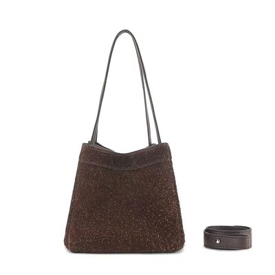 Imported Fragrant Princess Frosted Cowhide Small Square Bag women's fashion mini genuine leather handbag Crossbody Bag Shoulder Bag Basket bag  China factory wholesale