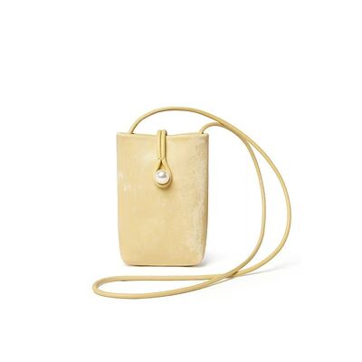 Vintage Women's genuine leather bag Velvet Satin Cowhide Phone Case bag cell phone bag mini shoulder crossbody bag China supplier wholesale