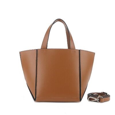 Women's genuine leather handbag work bag Top-grain Napa Cowhide Transformable Handbag  Crossbody Bag shoulder bag China supplier wholesale