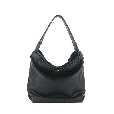 Genuine leather bag Top-Grain Oil-Waxed Cowhid Large Capacity Belt Tote Bag  shoulder bag OEM Bag Manufacturer Wholesale Handbags Supplier 