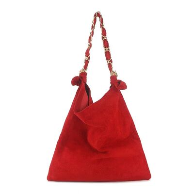 Brand design Women's genuine leather Frosted Shoe Material Chain Bag large capacity Tote Bag Shoulder Bag Minimalist Bag China supplier wholesale