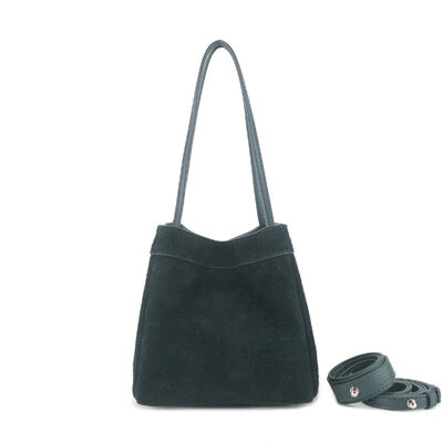 Shoe-Material Grade Frosted Cowhide Small Square Bag women's genuine leather mini handbag crossbody bag shoulder bag China supplier wholesale