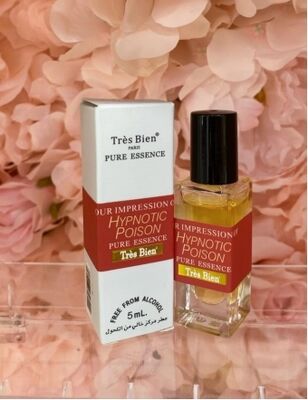 Original Brand Frafrance Long Lasting Luxury Women alcohol-free Perfume oil 5ml Hypnotic Poison mini perfume China supplier wholesale