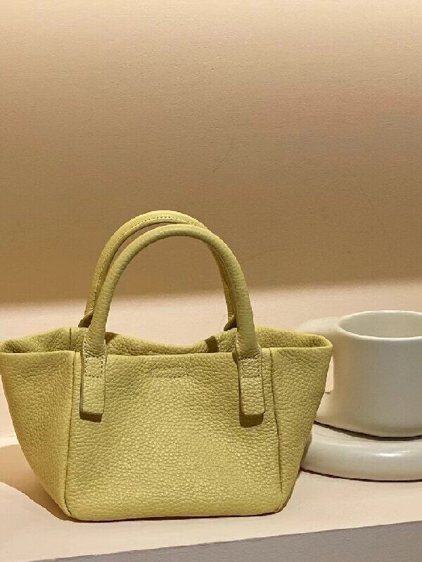 Top-Grain Full-Grain Cowhide genuine leather handbag  Basket Style Handheld Crossbody Bag Shoulder Bag Women's fashion Evening Bag China supplier wholesale