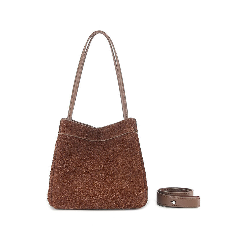 Imported Fragrant Princess Frosted Cowhide Small Square Bag women's fashion mini genuine leather handbag Crossbody Bag Shoulder Bag Basket bag  China factory wholesale