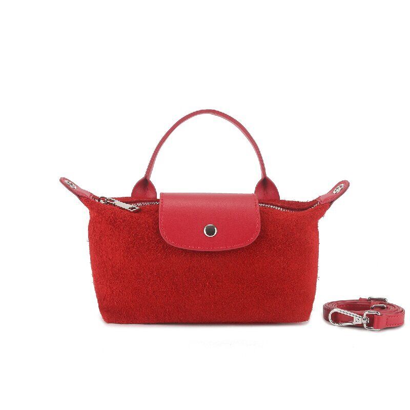 Women's Mini genuine leather Shoulder bag handbag Shoe Material Nubuck Leather  Bag handbag crossbody bag China factory wholesale