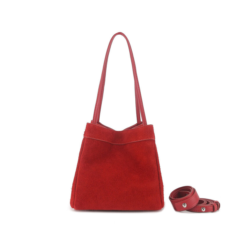 Shoe-Material Grade Frosted Cowhide Small Square Bag women's genuine leather mini handbag crossbody bag shoulder bag China supplier wholesale