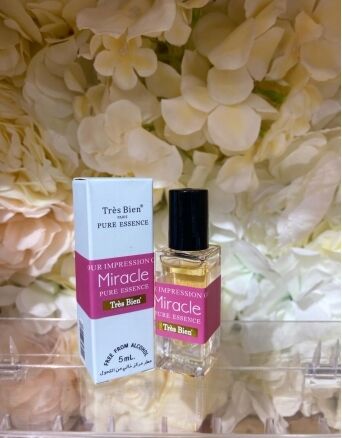 Mini perfume 5ml China factory wholesale Miracle Long-lasting perfume Oil  Organic Natural Perfume Eau de parfum Roll-on perfume oil Supplier 