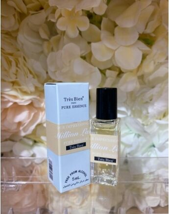 Lady Million 5ml alcohol-free Roll-on perfume oil  Natural French women's mini perfume Long - lasting Roll-on fragrance oil OEM manufacturer wholesale