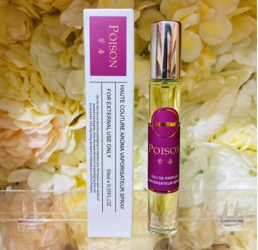Poison 10ml portable mini perfume for women elegant Natural Niche Fresh Gentle Non-irritating  Women's perfume Designer Fragrance Export wholesale