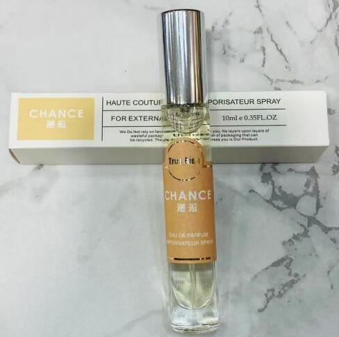 Chan 10ml mini Women's portable perfume factory wholesale Luxury Fragrance Export Luxury Perfume Sample  Long - lasting Fragrance  OEM manufacturer 