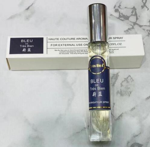 Blue 10ml Mini portable elegant perfume for Women dating daily use Eau de parfum Eau de toilette Floral fragrance Luxury perfume OEM factory wholesale