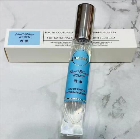 Cool Water Women 10ml mini portable French perfume Eau de parfum Eau de toilette Long - lasting fragrance  Fresh fragrance OEM factory wholesale
